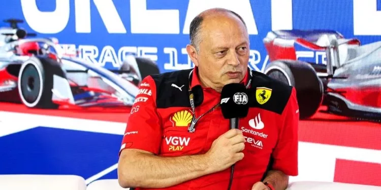 Frédéric Vasseur - team principal Scuderia Ferrari