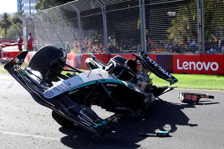 George Russell - Mercedes W15 - GP Australia 2024