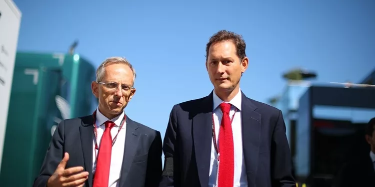 John Elkann e Benedetto Vigna