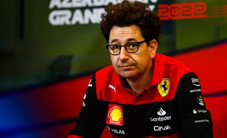 Mattia Binotto, ex team principal Ferrari e attuale direttore tecnico Sauber