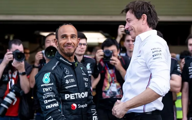 Toto Wolff e Lewis Hamilton - Mercedes AMG Petronas F1 Team