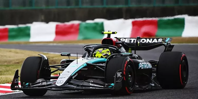 Lewis Hamilton - Mercedes W15 - Gp Giappone 2025