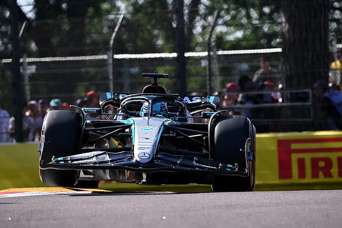 Mercedes Imola gara