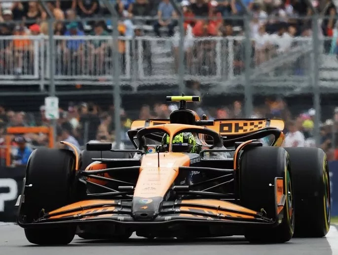McLaren Canada gara