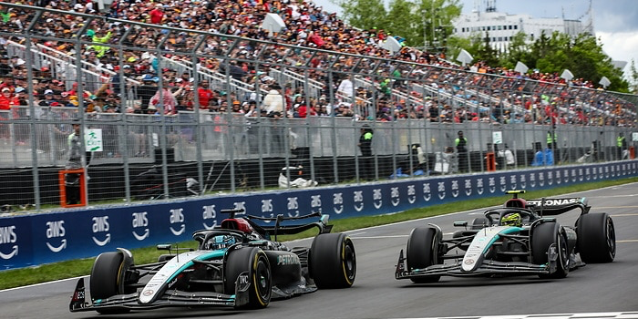 Gp Spagna qualifiche Mercedes