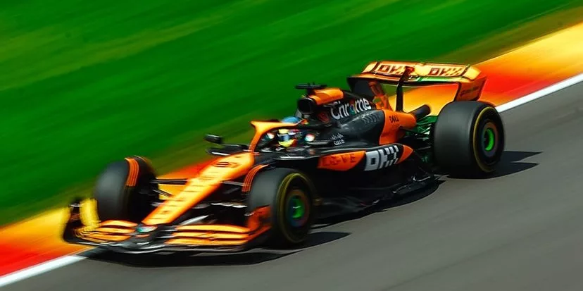 Gp Belgio 2024 Piastri McLaren