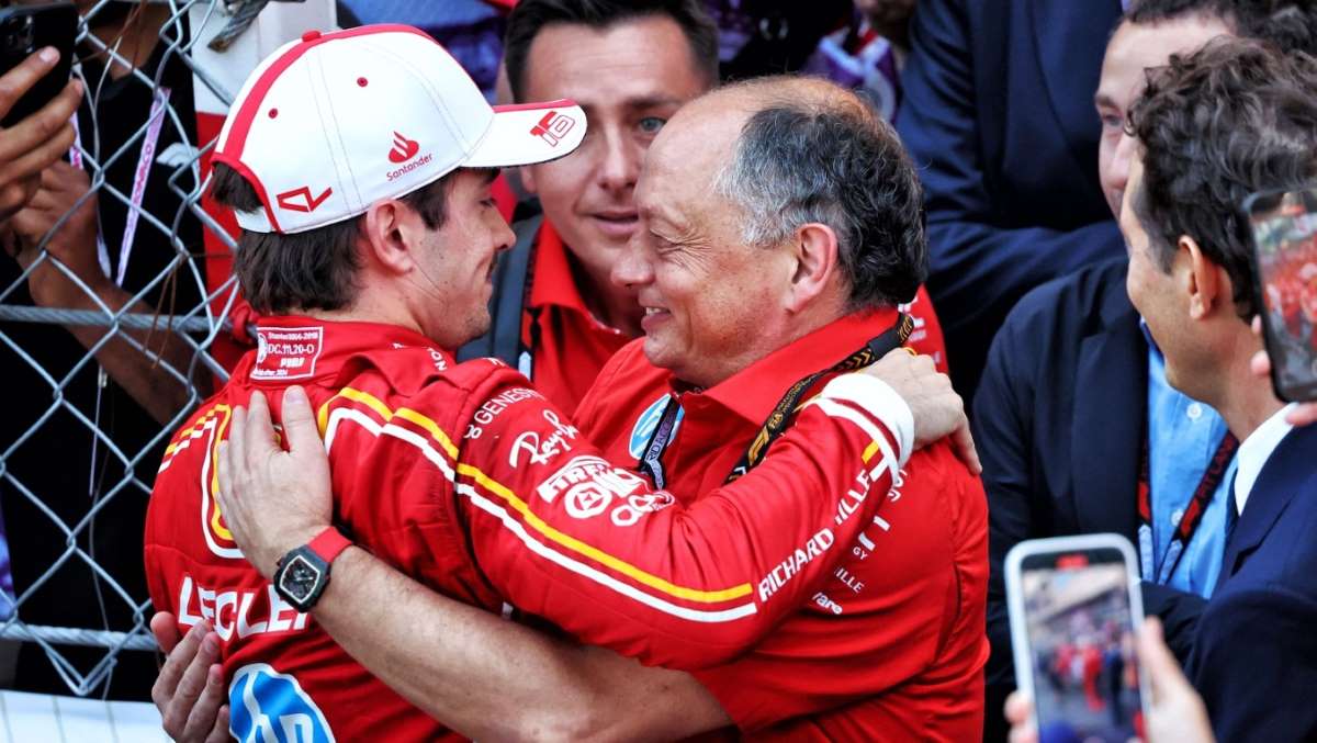 Ferrari Leclerc Vasseur