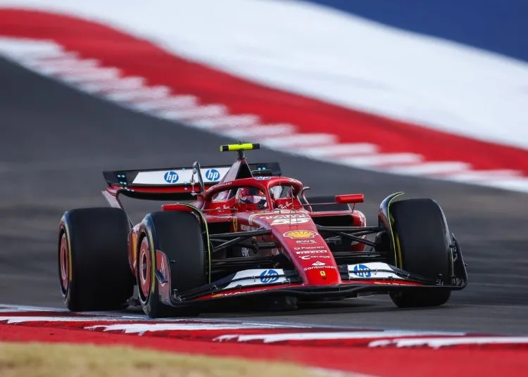 Sprint Qualifying GP USA 2024 Ferrari