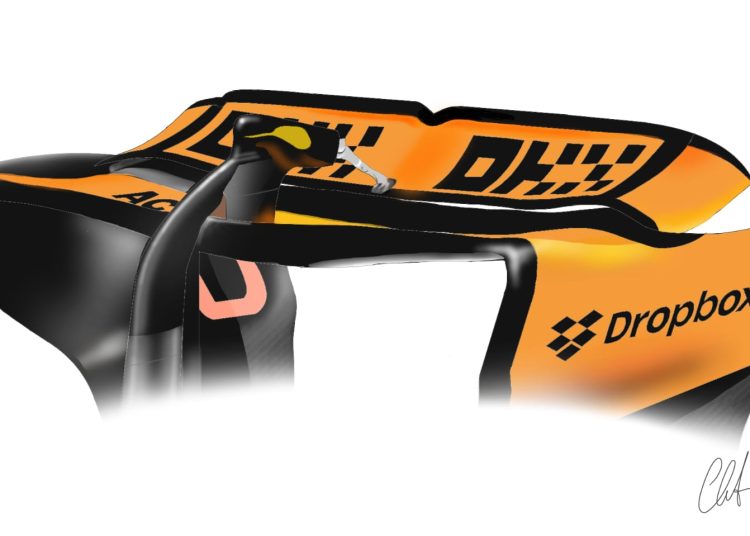Alettone posteriore versione Spa-Francorchamps