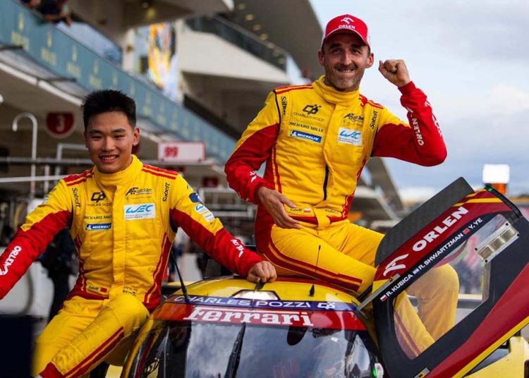 Robert-Kubica-WEC-Ferrari. crediti Planet F1