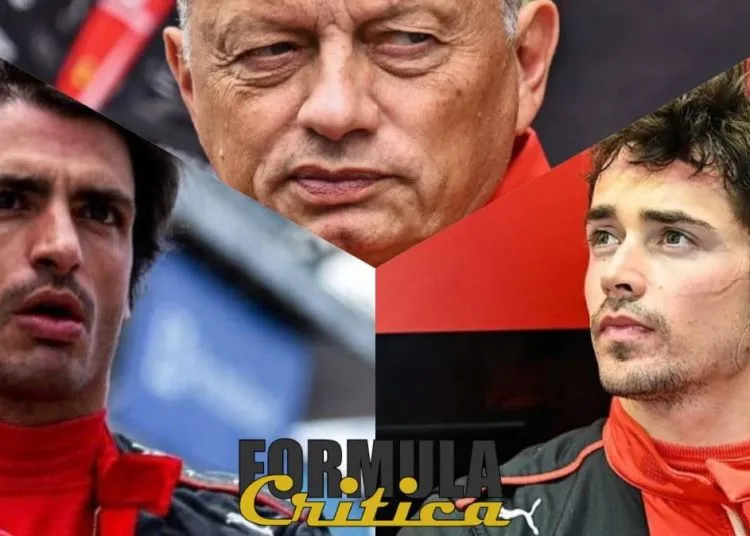 Carlos Sainz, Charles Leclerc e Fred Vasseur: i protagonisti della Beautiful ferrarista