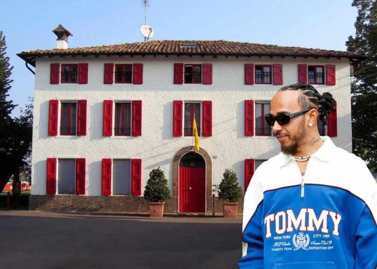 lewis hamilton casa di enzo ferrari