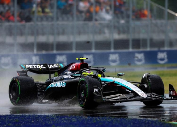 Lewis Hamilton Mercedes W15