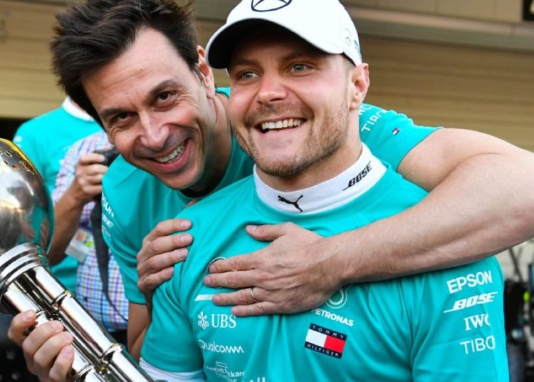 Valtteri Bottas e Toto Wolff, Mercedes F1