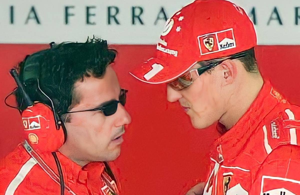 Luca Baldisserri e Michael Schumacher