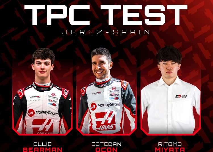 Haas TPC Test Jerez
