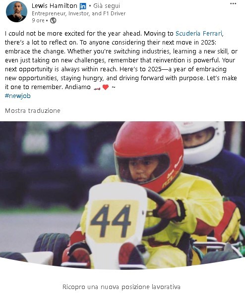 Hamilton Ferrari