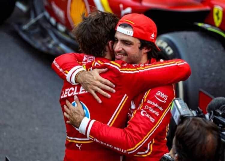 Carlos Sainz e Charles Leclerc - Scuderia Ferrari