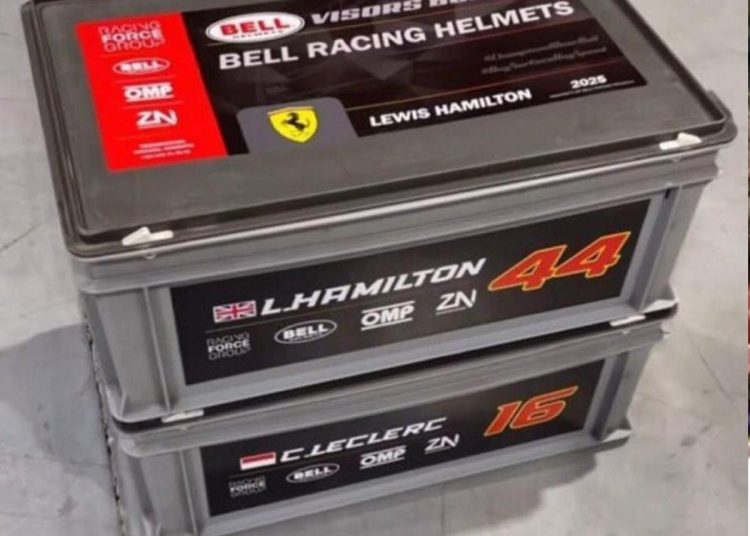 i loghi di Hamilton e Leclerc