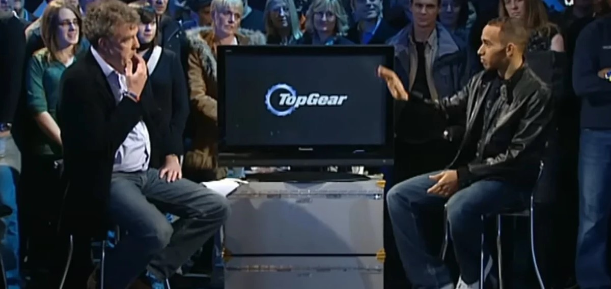 Lewis Hamilton ospite di Top Gear con Jeremy Clarkson