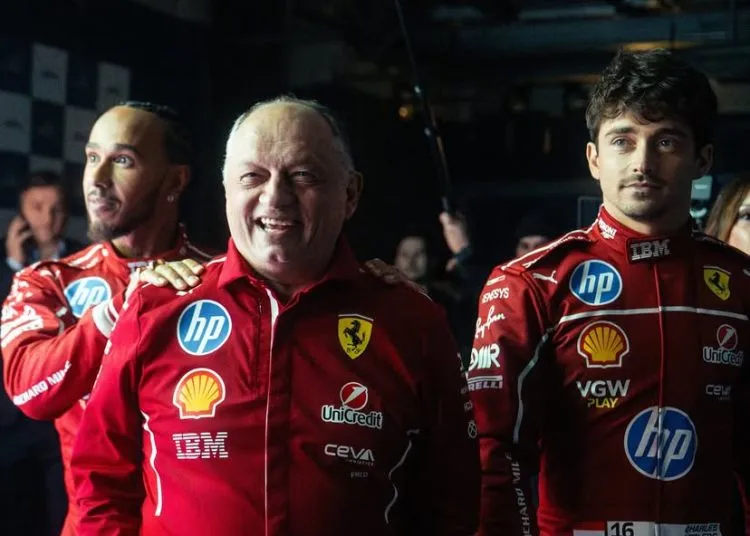 Fred Vasseur motiva la Ferrari: ottimismo e lavoro di squadra gli ingredienti per vincere