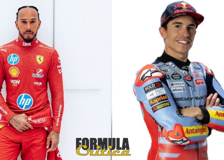 Marc Marquez e Lewis Hamilton