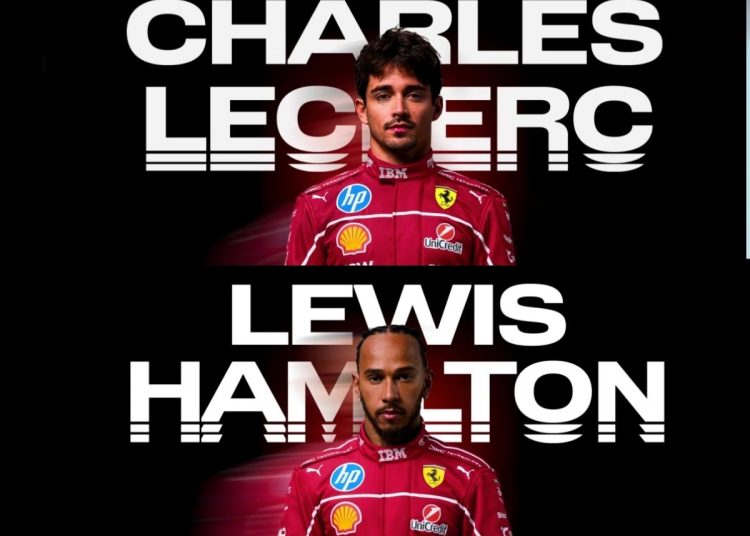 ferrari aggiornamento sito 2025 leclerc hamilton