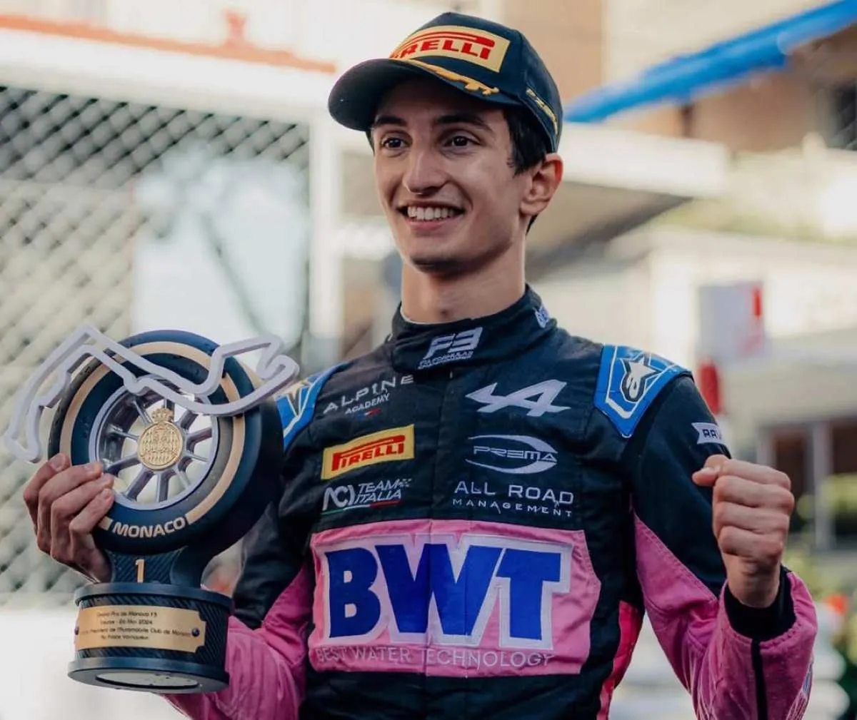 Gabriele Minì vittorioso a Monaco