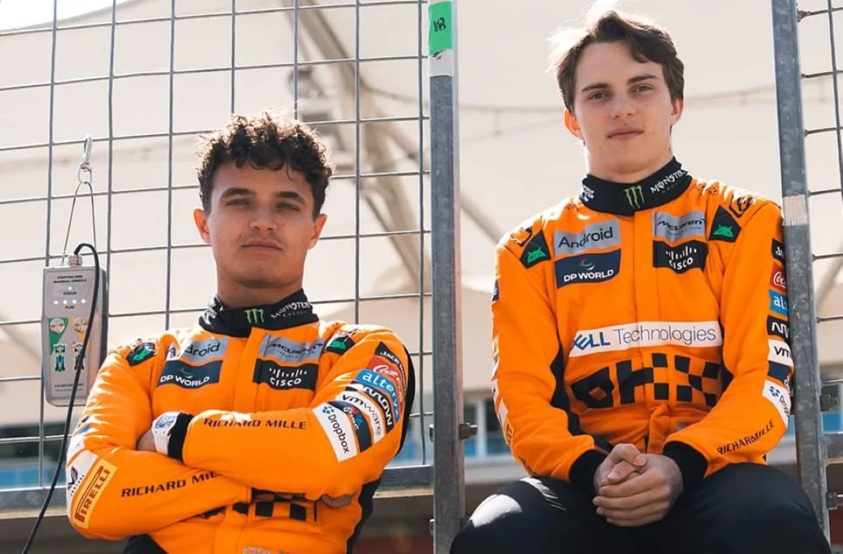 Lando Norris e Oscar Piastri ancora compagni di scuderia in McLaren