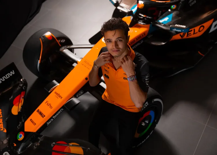 Lando Norris in McLaren