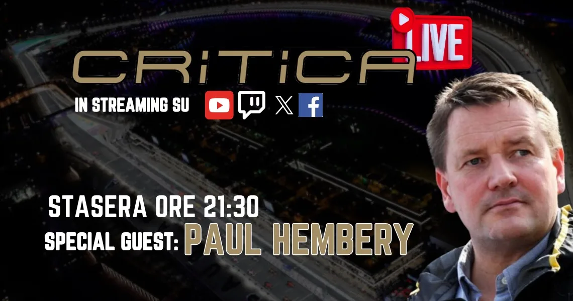 criticalive paul hembery