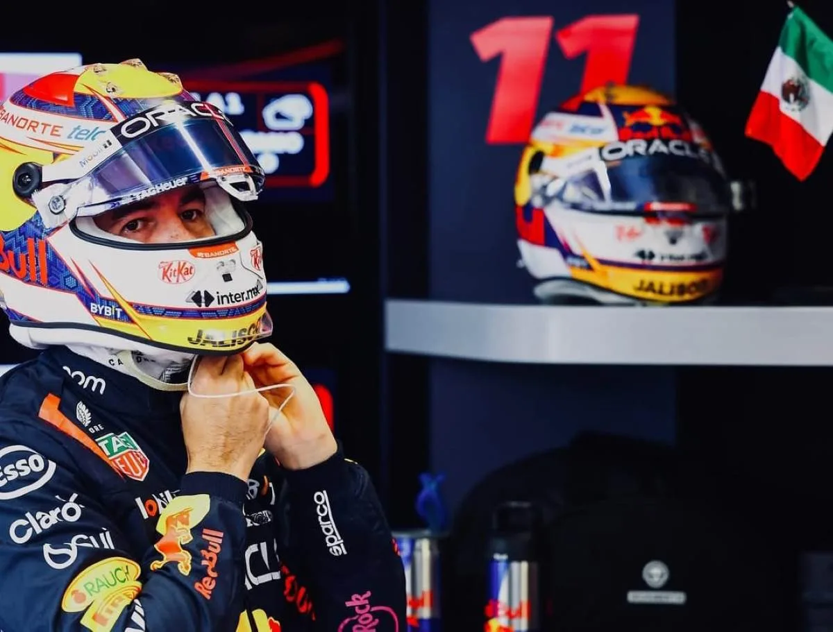 Sergio Perez al Gp del Messico 2024