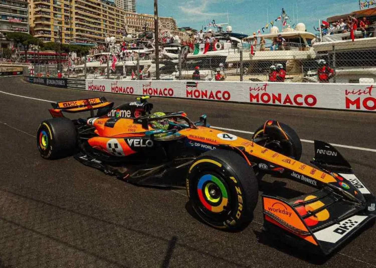Ordine arrivo Gp Monaco 2025