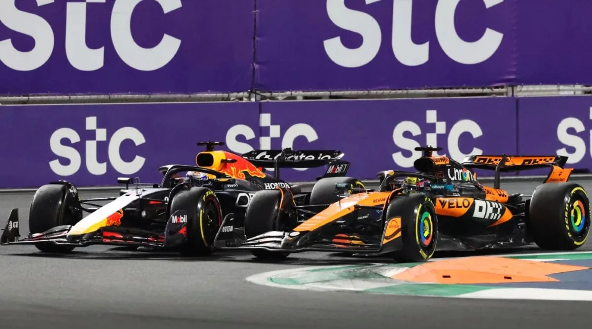 Oscar Piastri e Max Verstappen
