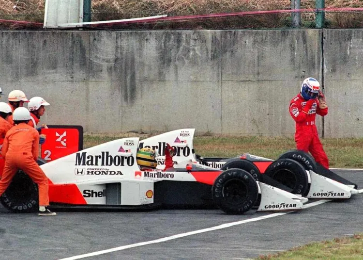 Ayrton Senna e Alain Prost