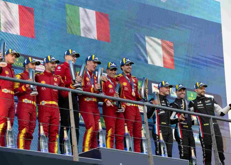 Doppietta Ferrari a Spa con le 499P in classe Hypercar