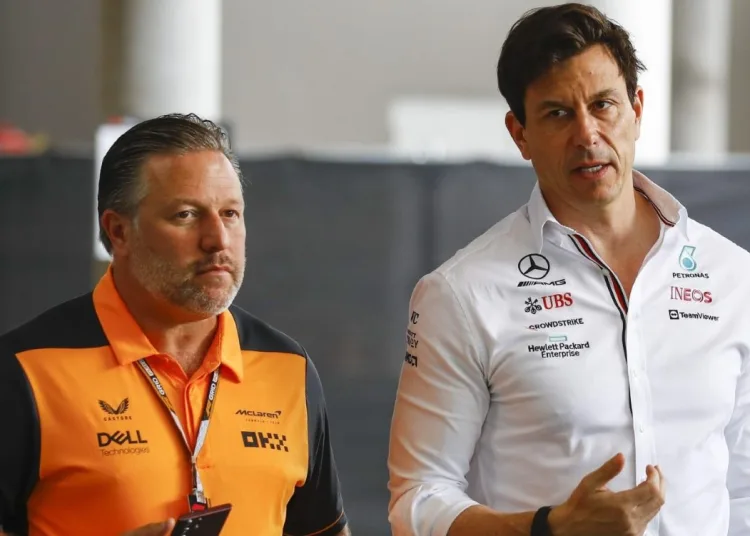 Asse Mercedes McLaren