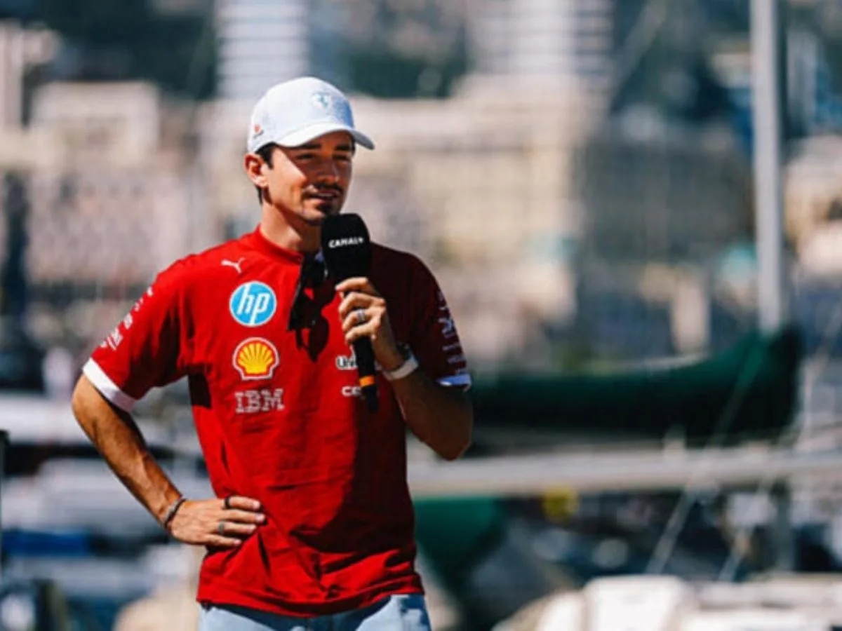 gp monaco 2025 fp1 leclerc