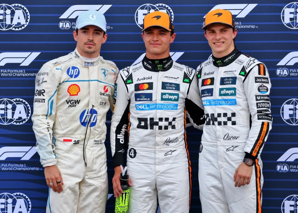 griglia di partenza gp monaco 2025