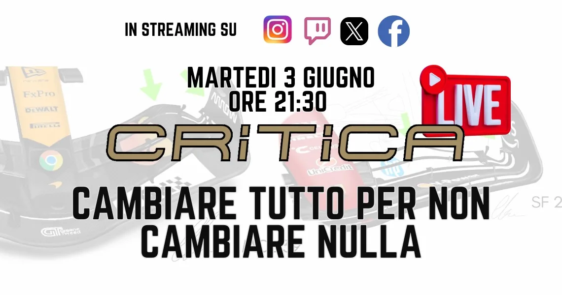Criticalive 3 giugno