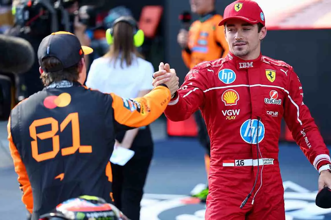 Piastri, Leclerc - GP Austria 2025