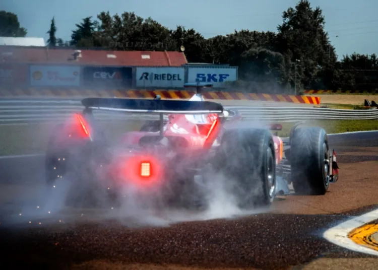 test Pirelli Ferrari