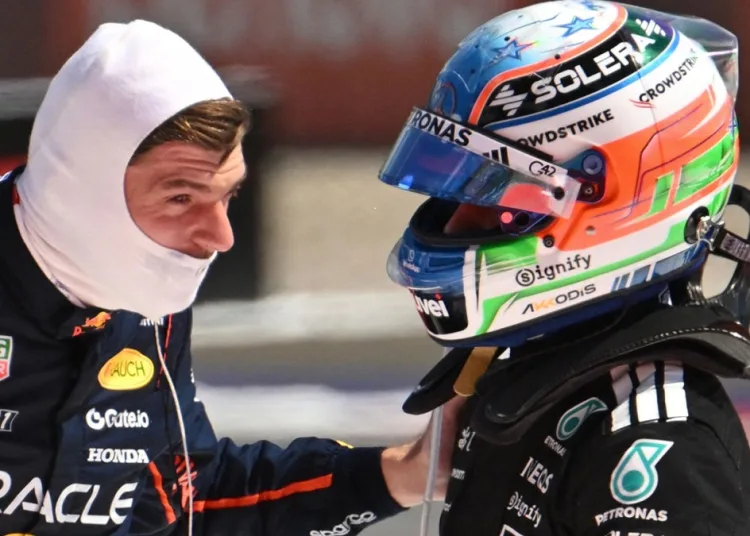 Il confronto fra Max Verstappen e Kimi Antonelli subito