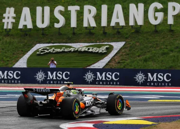 griglia di partenza gp austria 2025