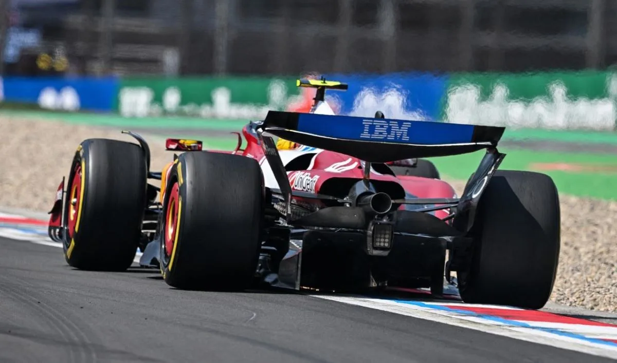 Ferrari SF-25 sospensione