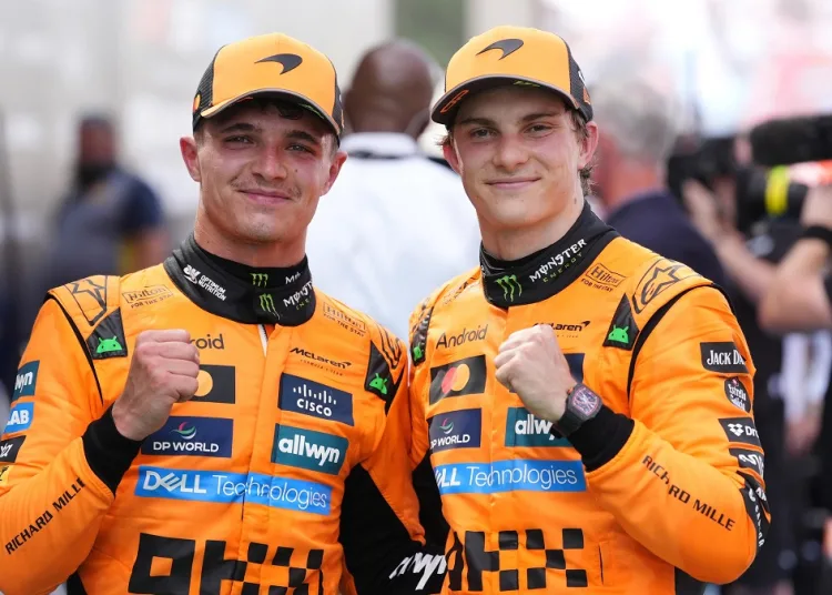 Lando Norris e Oscar Piastri