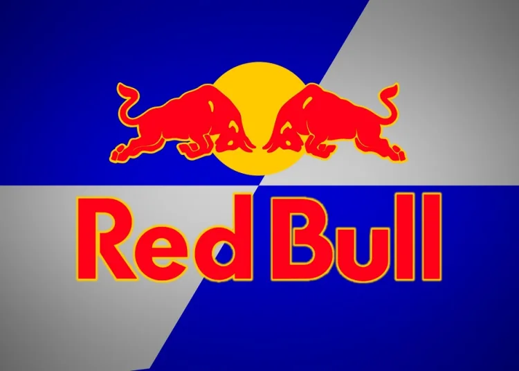 L'iconico logo della Red Bull