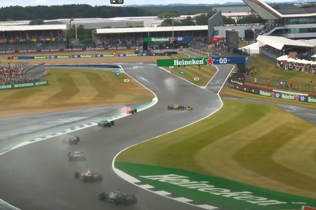 Max Verstappen al GP di Gran Bretagna