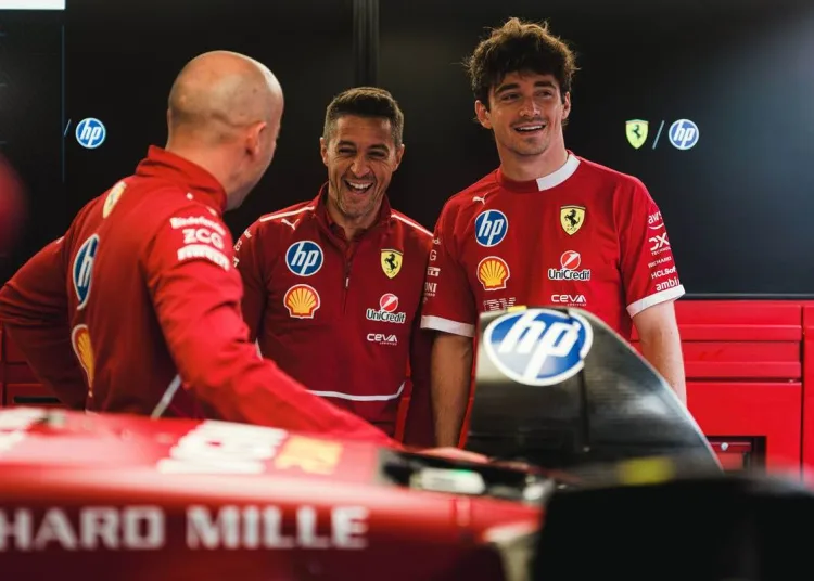 Charles Leclerc, scuderia Ferrari