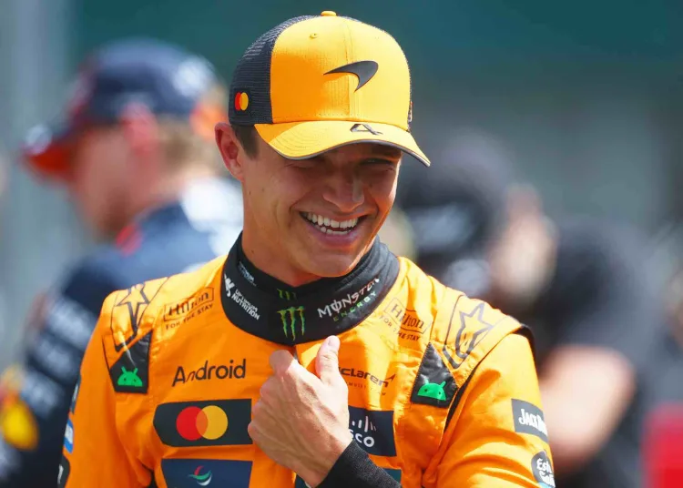 Pole per Lando Norris al GP del Belgio 2025